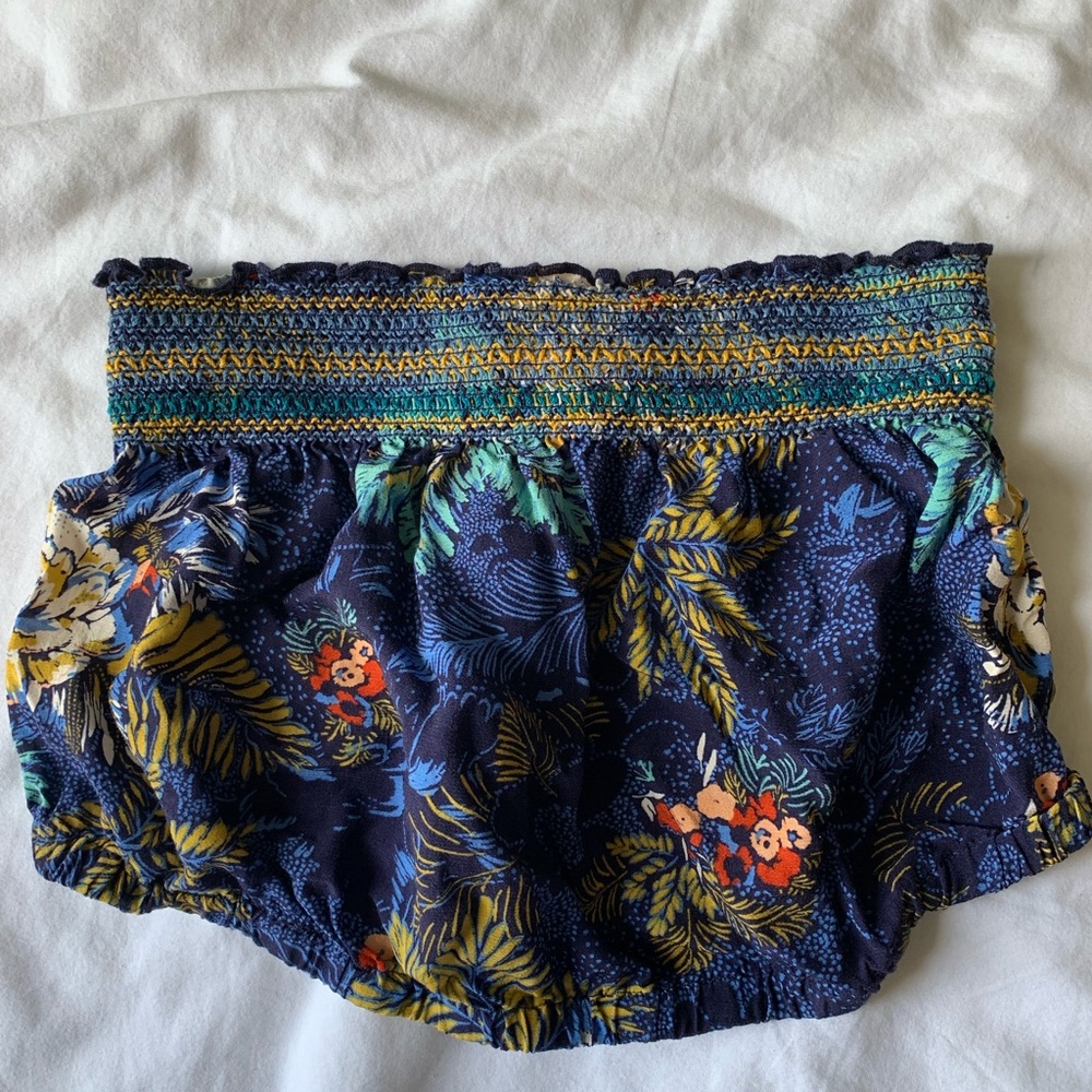 Tropical tube top